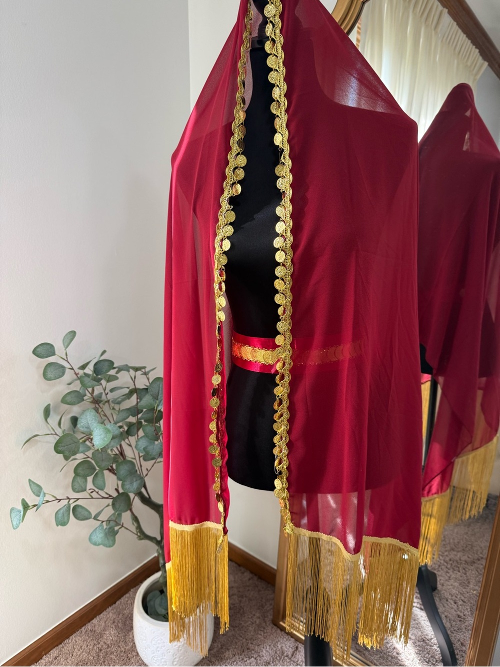 Gold coin henna scarf,  Hennah coin Tarha , thoub scarf, scarf, hijab, Hennah pa